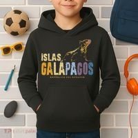 Galapagos Islands Islas Galapagos Iguana Ecuador Kids Hoodie thumb 2