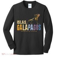 Galapagos Islands Islas Galapagos Iguana Ecuador Kids Long Sleeve Shirt thumb 0
