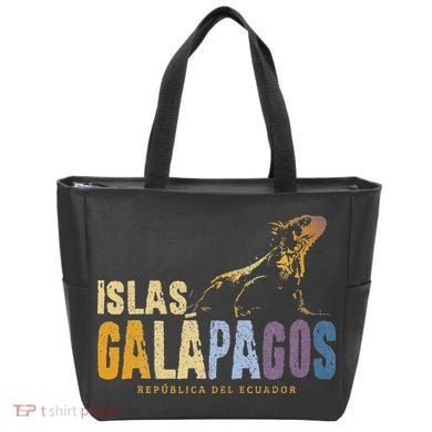 Galapagos Islands Islas Galapagos Iguana Ecuador Tote Bag