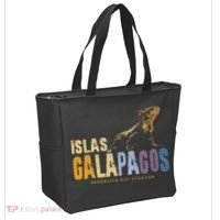 Galapagos Islands Islas Galapagos Iguana Ecuador Tote Bag thumb 2