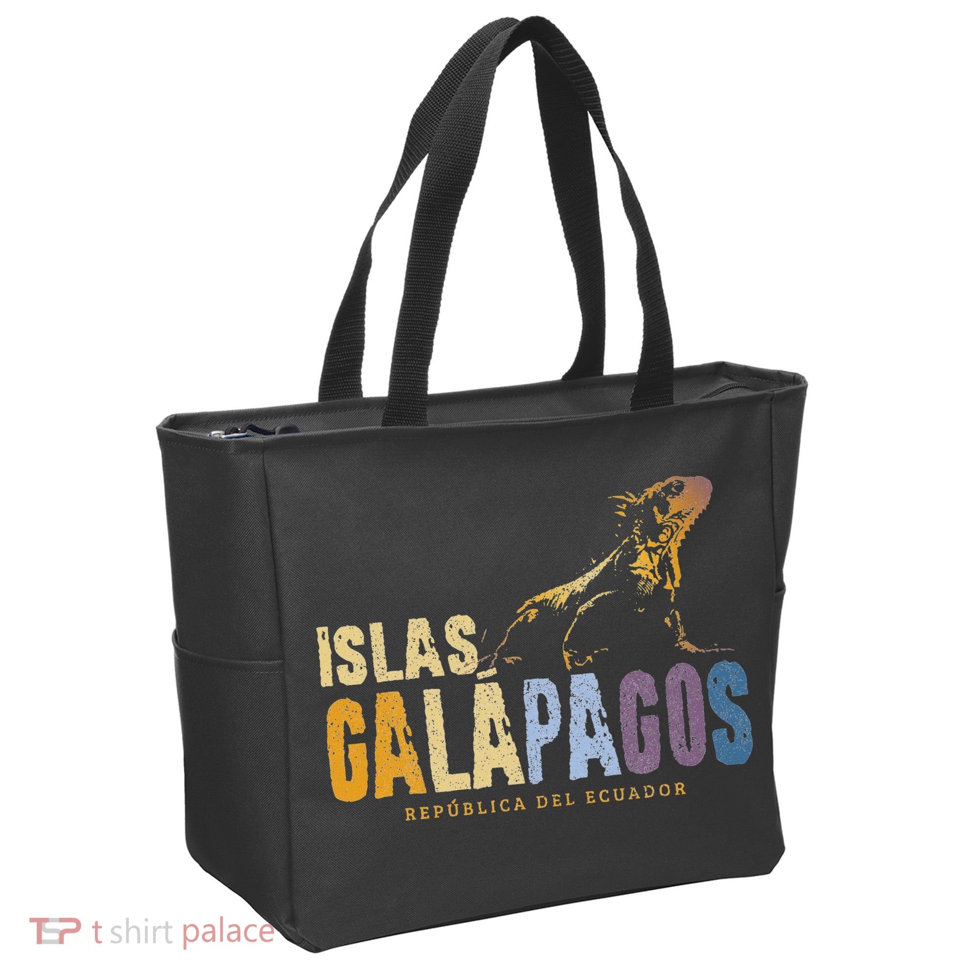 Galapagos Islands Islas Galapagos Iguana Ecuador Tote Bag
