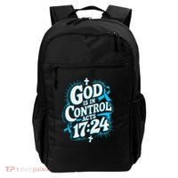 God Is In Control Survivor Prostate Cancer Awareness Backpack thumb 0