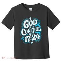 God Is In Control Survivor Prostate Cancer Awareness Toddler T-Shirt thumb 0