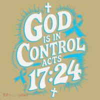 God Is In Control Survivor Prostate Cancer Awareness Hoodie thumb 7