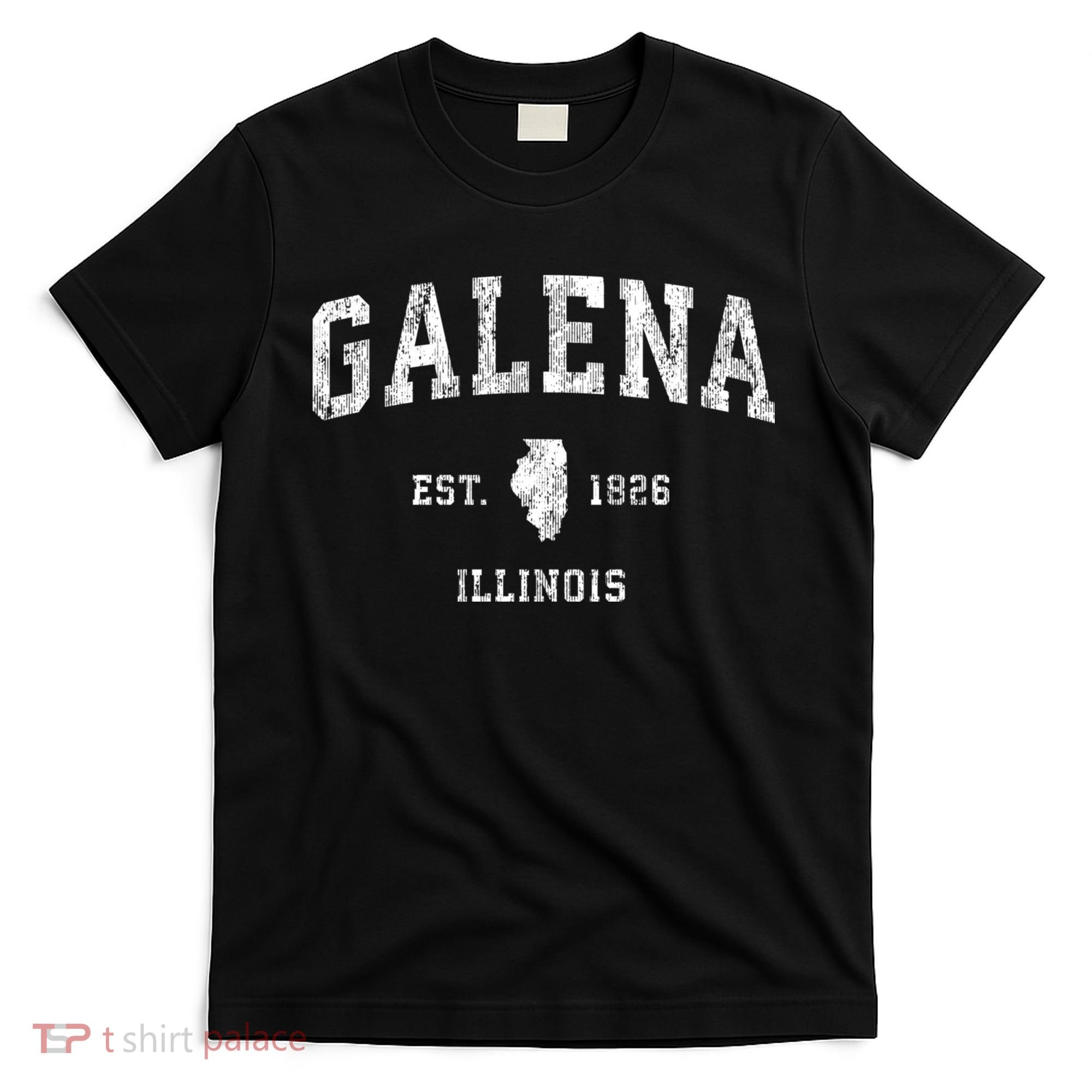 Galena Illinois Il Vintage Athletic Sports T-Shirt