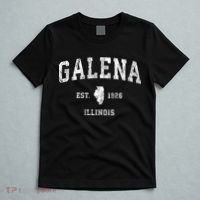 Galena Illinois Il Vintage Athletic Sports T-Shirt thumb 5