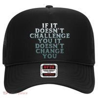 Gym If It Doesnt Challenge You Workout Motivation Hat thumb 0