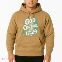 God Is In Control Survivor Ovarian Cancer Awareness Hoodie thumb 2