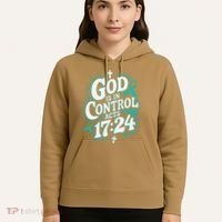 God Is In Control Survivor Ovarian Cancer Awareness Hoodie thumb 5
