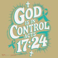God Is In Control Survivor Ovarian Cancer Awareness Hoodie thumb 7