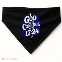 God Is In Control Survivor Juvenile Arthritis Awareness USA-Made Doggie Bandana thumb 0