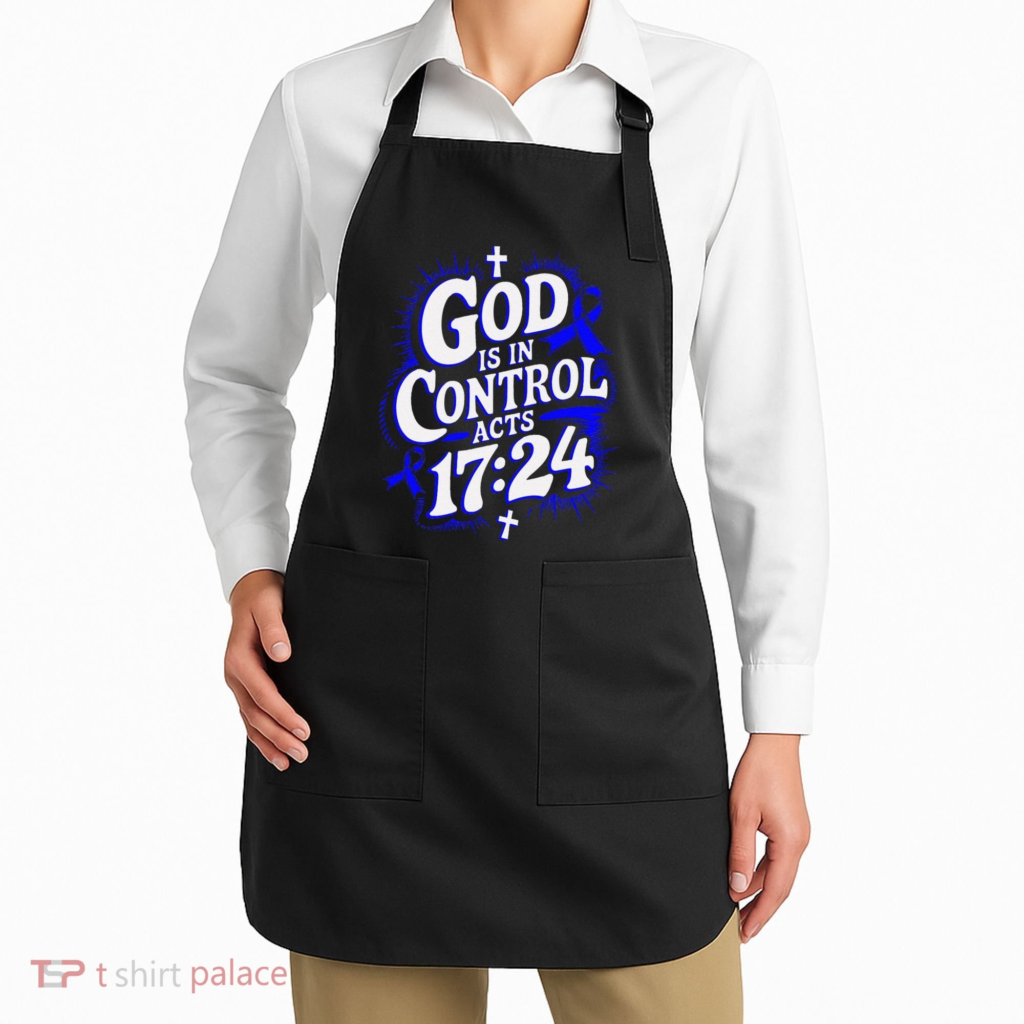 God Is In Control Survivor Juvenile Arthritis Awareness Apron