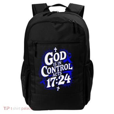 God Is In Control Survivor Juvenile Arthritis Awareness Backpack
