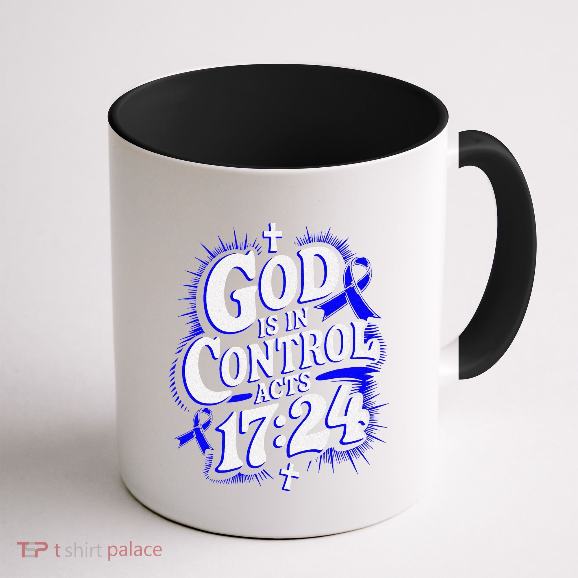God Is In Control Survivor Juvenile Arthritis Awareness Coffee Mug