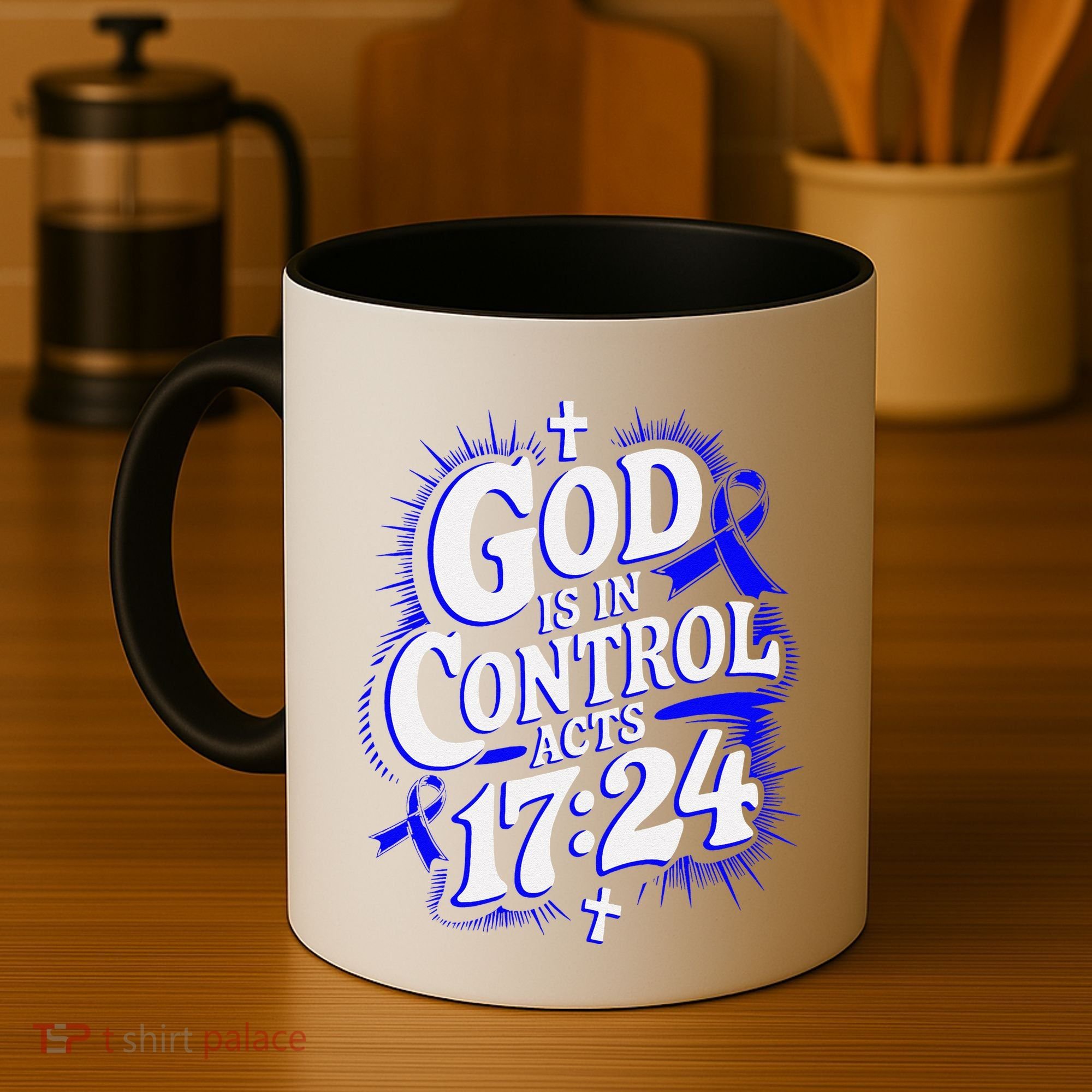 God Is In Control Survivor Juvenile Arthritis Awareness Coffee Mug
