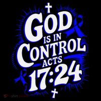 God Is In Control Survivor Juvenile Arthritis Awareness Ornament thumb 1