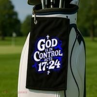 God Is In Control Survivor Juvenile Arthritis Awareness Golf Towel thumb 2
