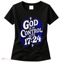 God Is In Control Survivor Juvenile Arthritis Awareness Women's T-Shirt thumb 0