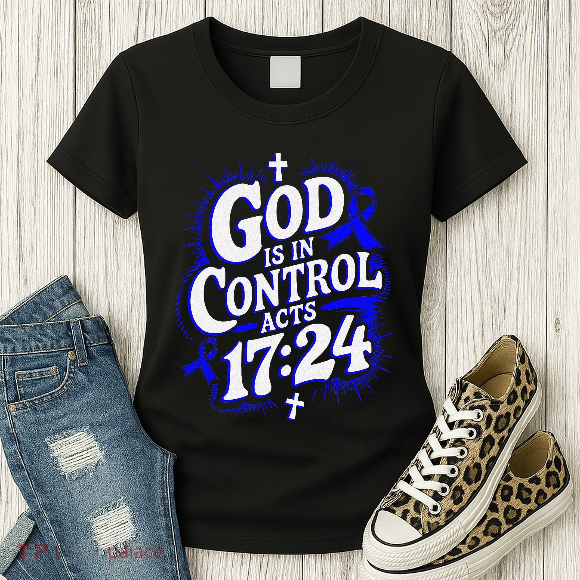 God Is In Control Survivor Juvenile Arthritis Awareness Women's T-Shirt