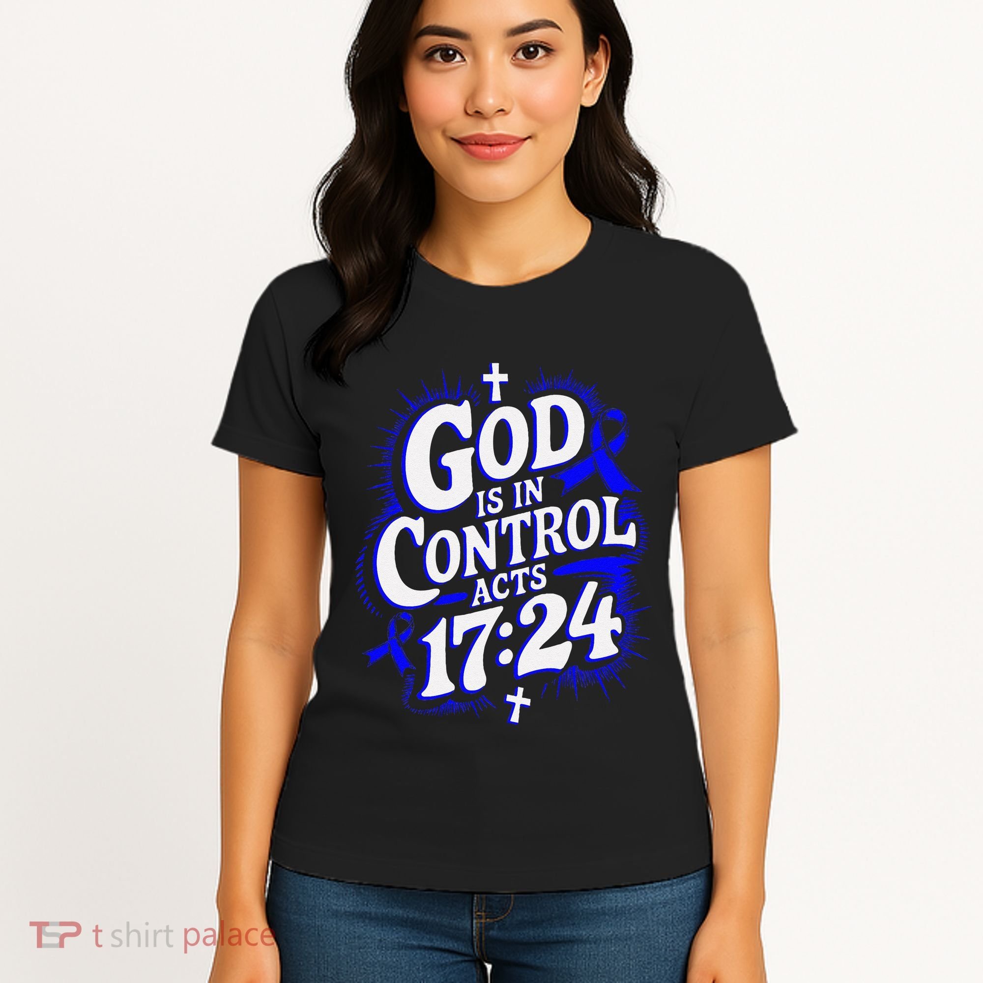 God Is In Control Survivor Juvenile Arthritis Awareness Women's T-Shirt