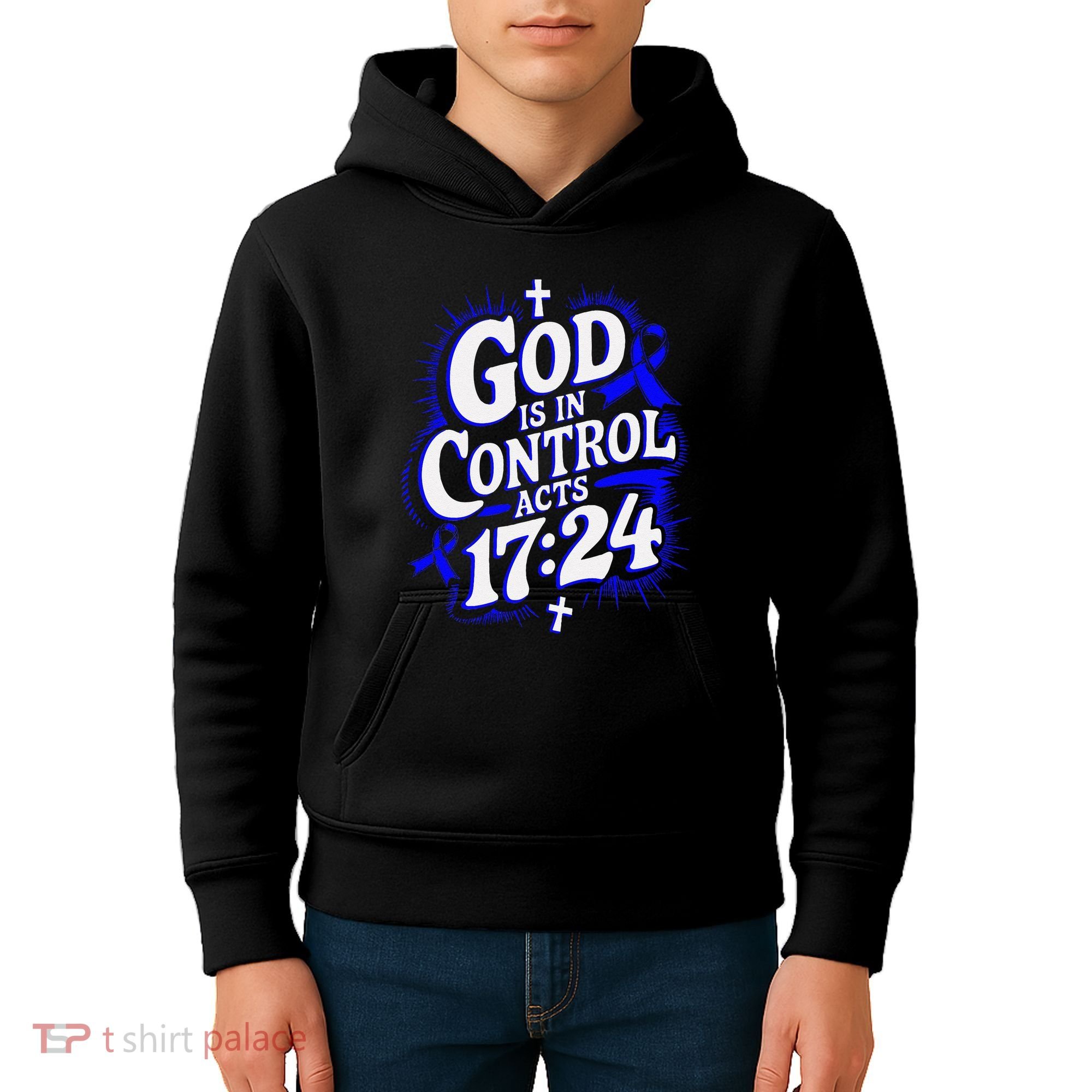 God Is In Control Survivor Juvenile Arthritis Awareness Kids Hoodie