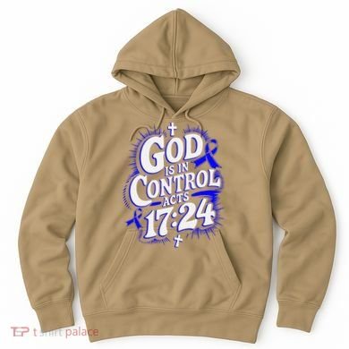 God Is In Control Survivor Juvenile Arthritis Awareness Hoodie
