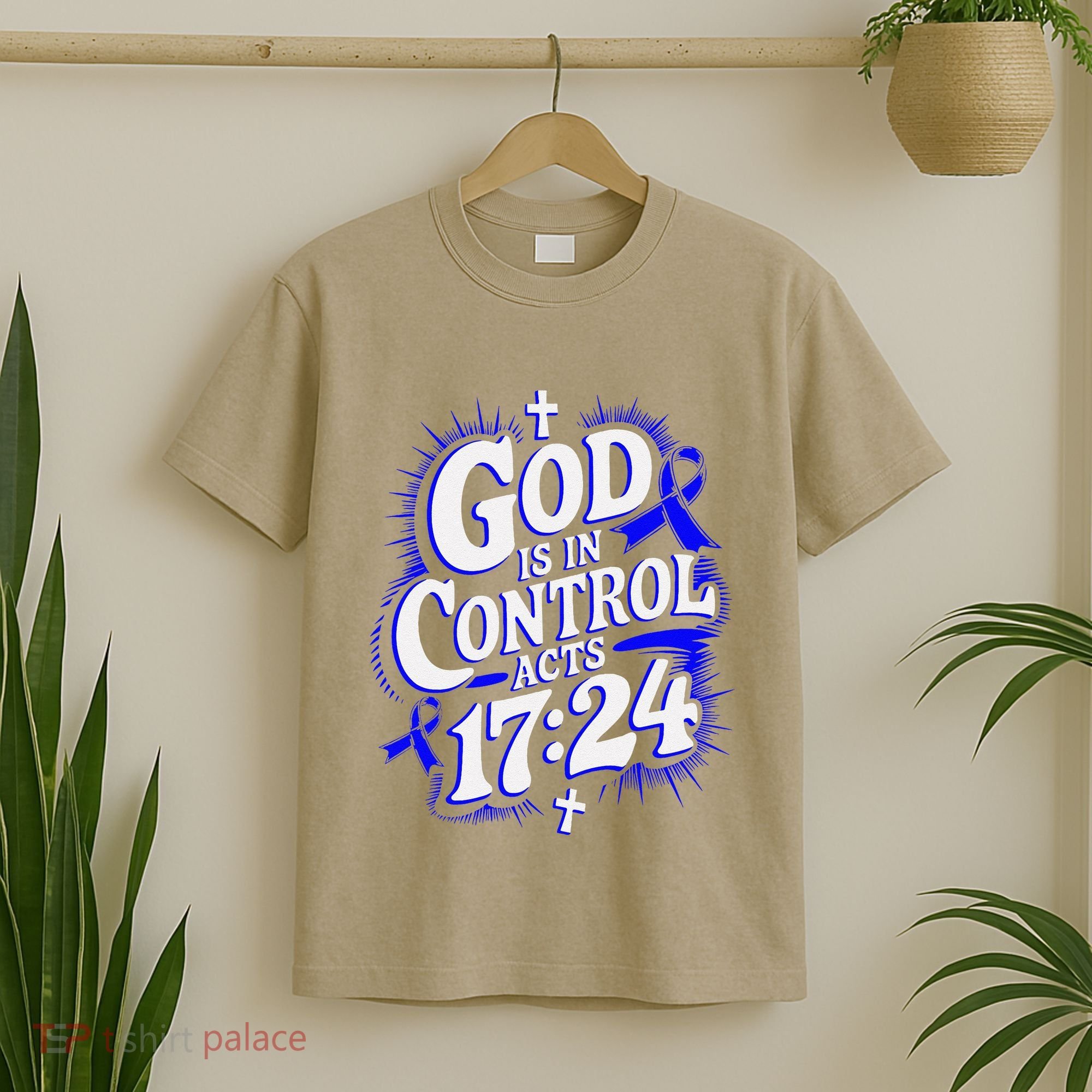 God Is In Control Survivor Juvenile Arthritis Awareness T-Shirt