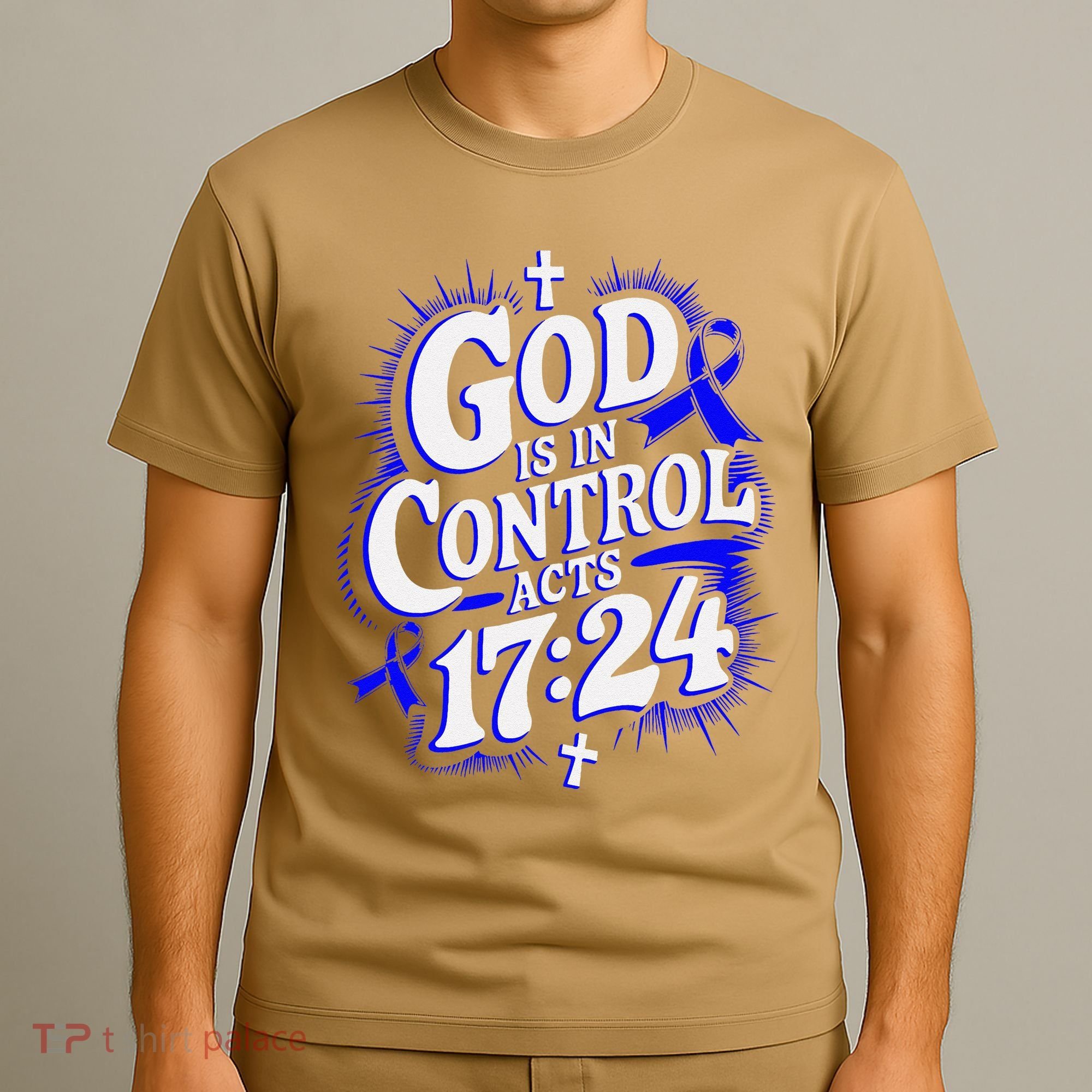 God Is In Control Survivor Juvenile Arthritis Awareness T-Shirt