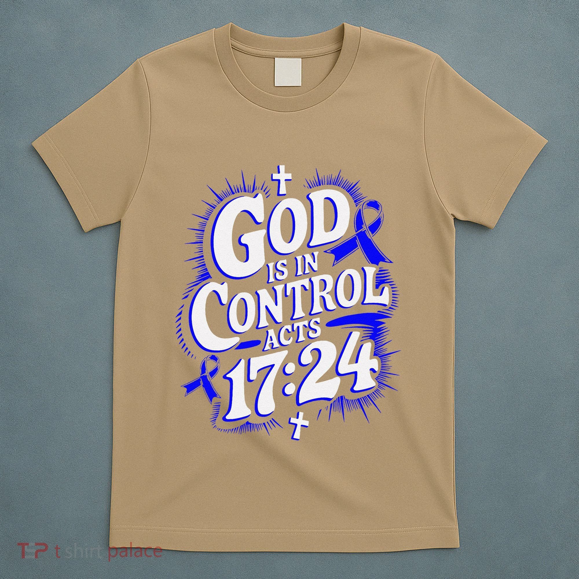 God Is In Control Survivor Juvenile Arthritis Awareness T-Shirt