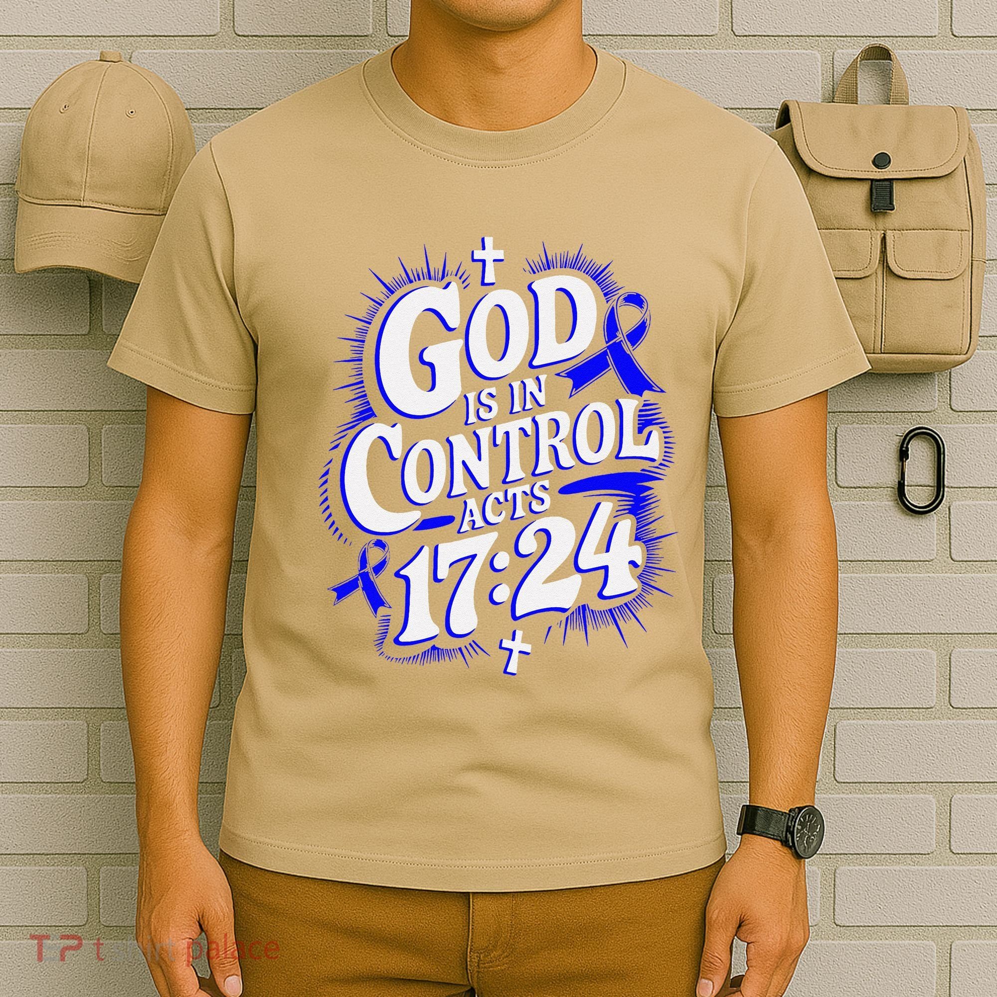 God Is In Control Survivor Juvenile Arthritis Awareness T-Shirt