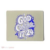 God Is In Control Survivor Juvenile Arthritis Awareness Mousepad thumb 0