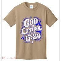 God Is In Control Survivor Juvenile Arthritis Awareness Kids T-Shirt thumb 0