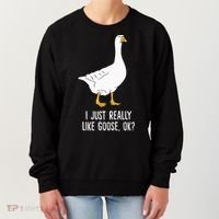 Goose I Just Really Like Goose Birds Women's Sweatshirt thumb 0