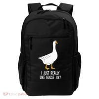 Goose I Just Really Like Goose Birds Backpack thumb 0