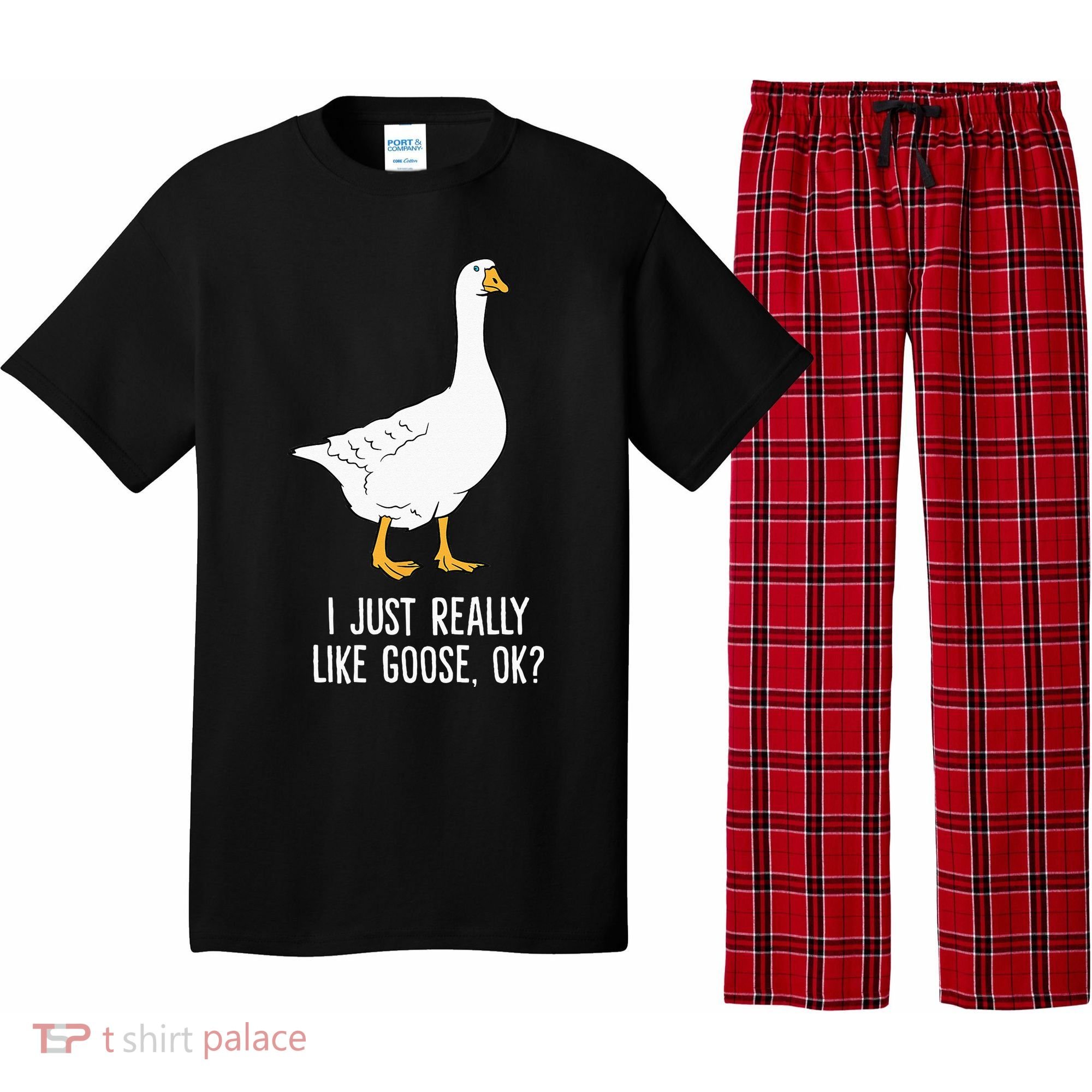 Goose I Just Really Like Goose Birds Pajama Set