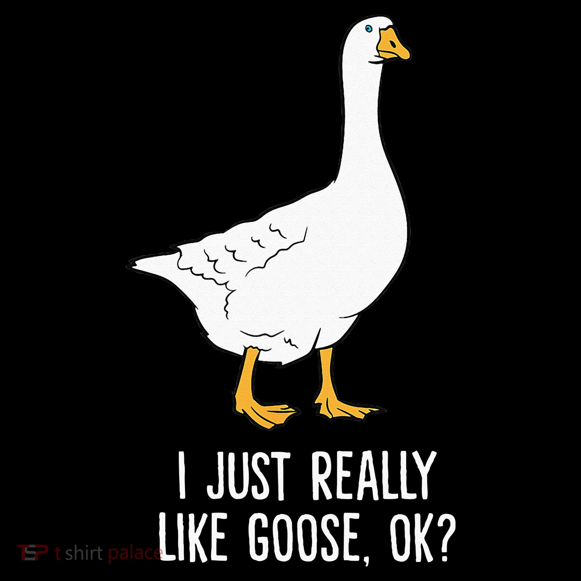 Goose I Just Really Like Goose Birds Women's Hoodie