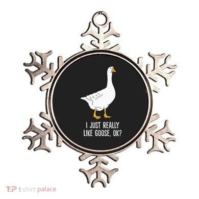 Goose I Just Really Like Goose Birds Ornament
