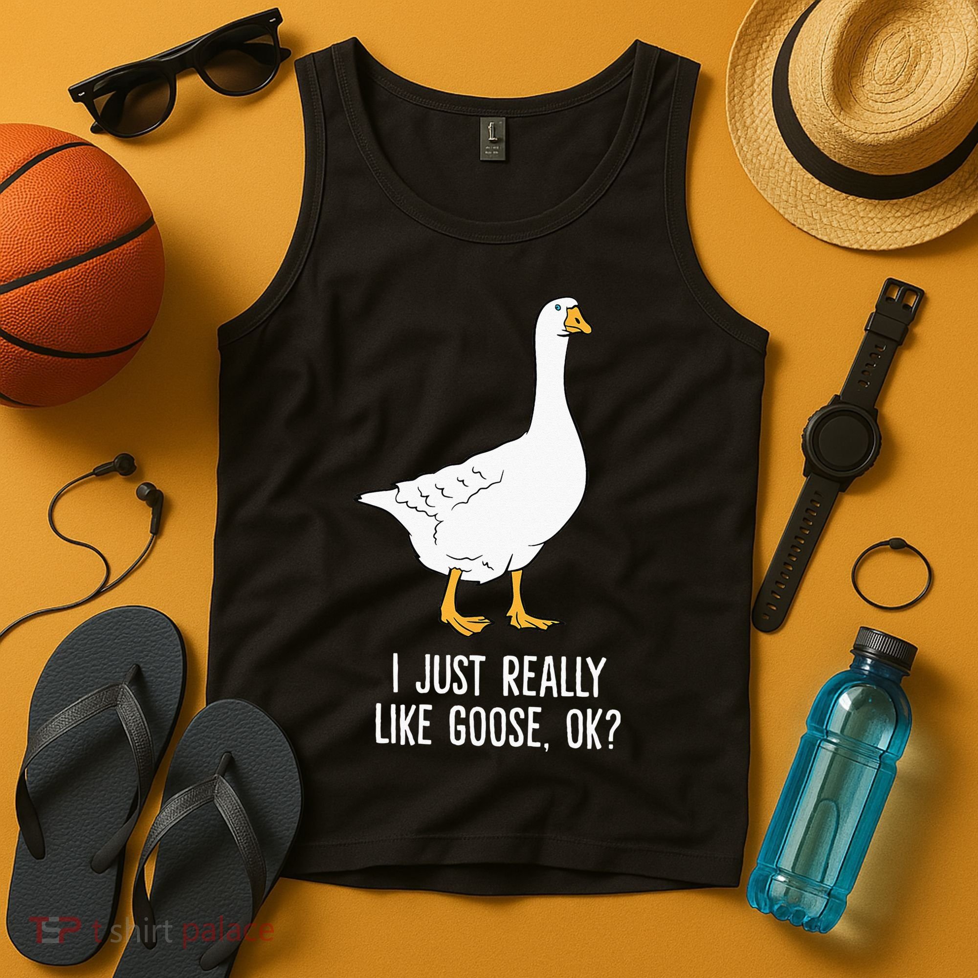 Goose I Just Really Like Goose Birds Tank Top