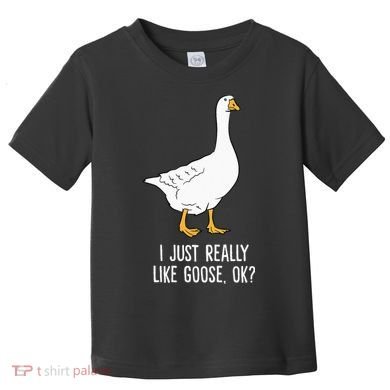 Goose I Just Really Like Goose Birds Toddler T-Shirt