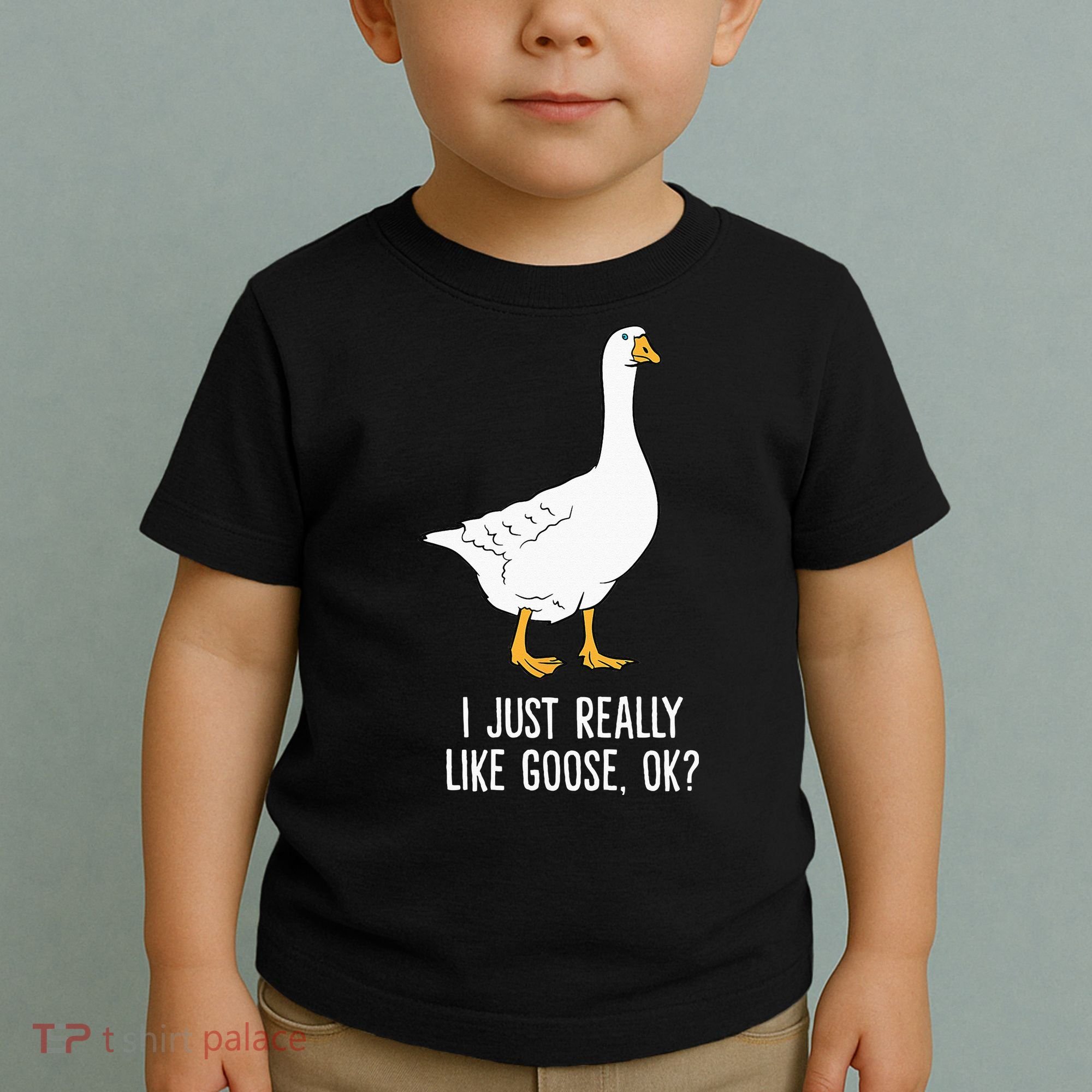 Goose I Just Really Like Goose Birds Toddler T-Shirt