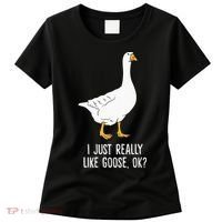 Goose I Just Really Like Goose Birds Women's T-Shirt thumb 0