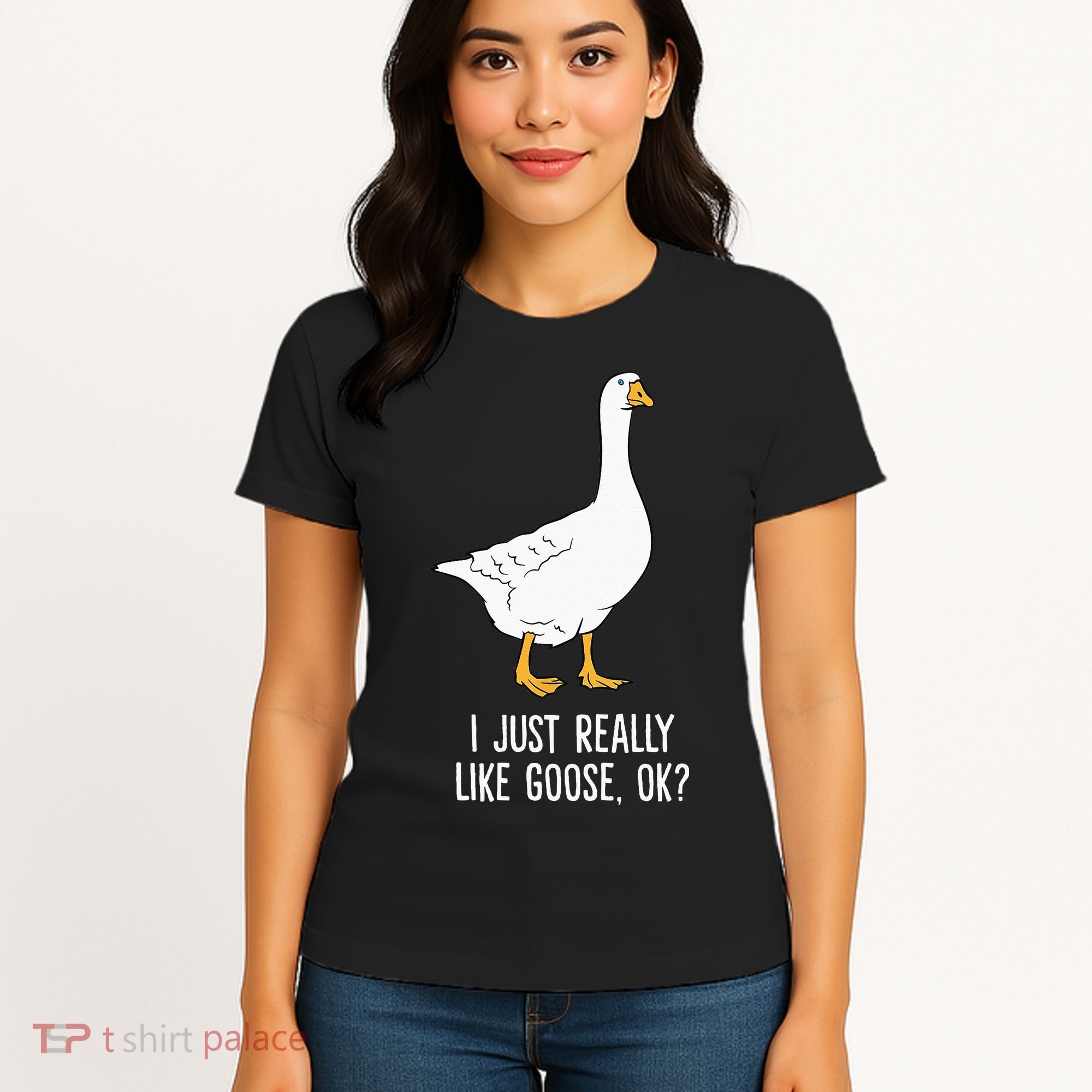 Goose I Just Really Like Goose Birds Women's T-Shirt