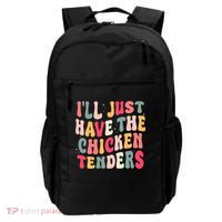 Groovy ILl Just Have The Chicken Tenders Backpack thumb 0