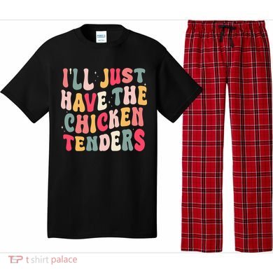 Groovy ILl Just Have The Chicken Tenders Pajama Set