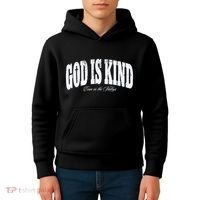 God Is Kind Even In The Valleys Kids Hoodie thumb 4