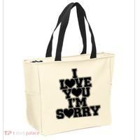 Gracie I Love You IM Sorry Tote Bag thumb 2