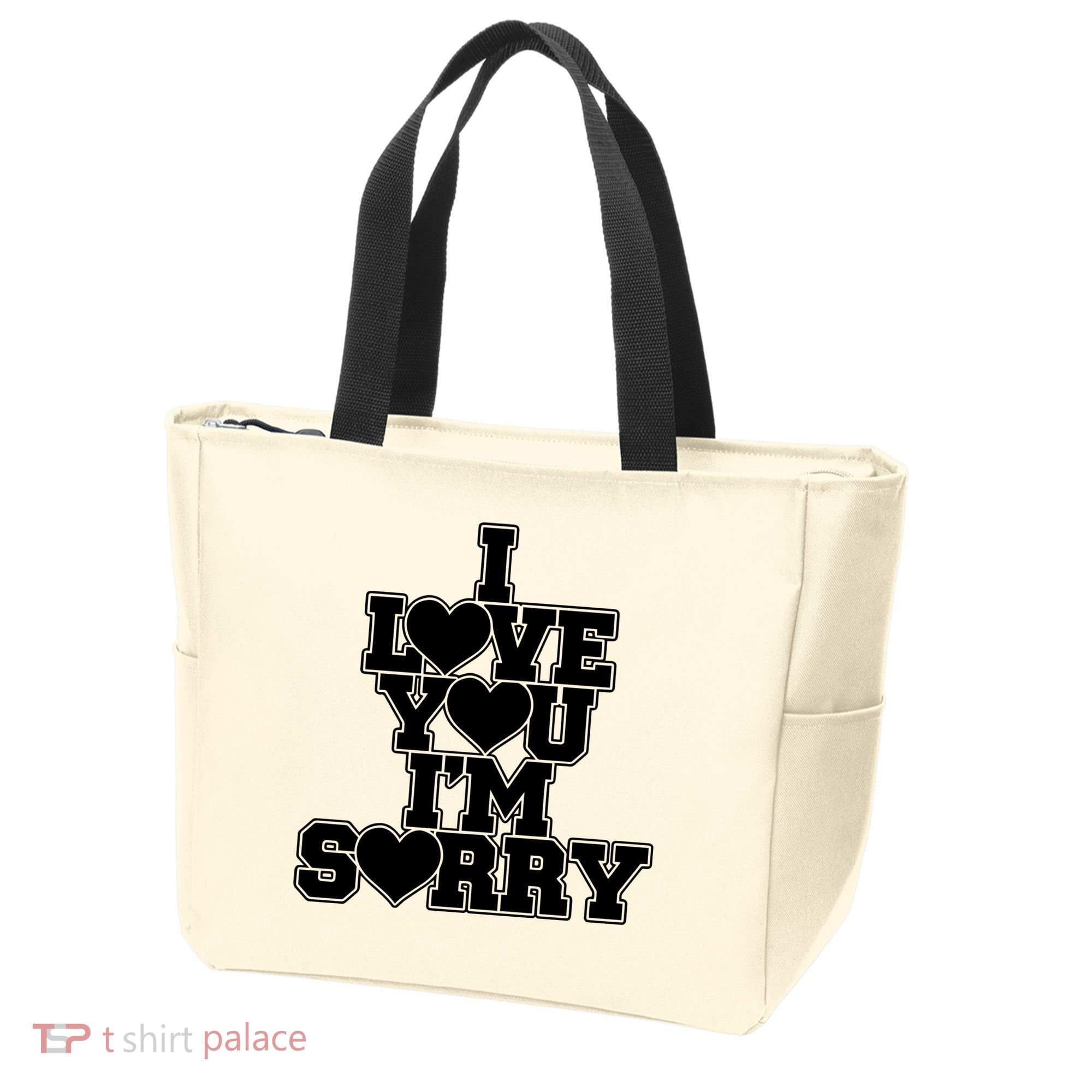 Gracie I Love You IM Sorry Tote Bag