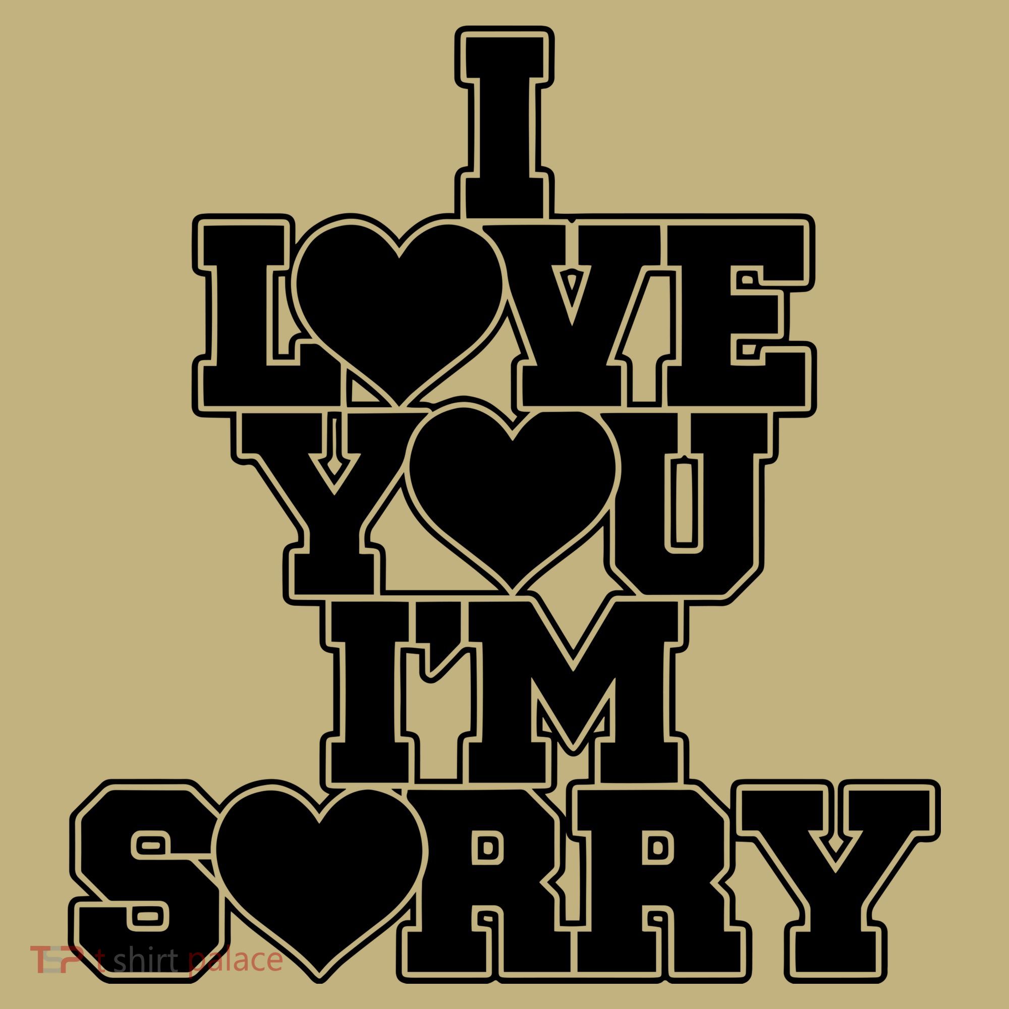 Gracie I Love You IM Sorry Mousepad