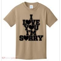 Gracie I Love You IM Sorry Kids T-Shirt thumb 0