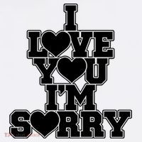 Gracie I Love You IM Sorry Women's Hoodie thumb 2